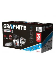 Pilarka łańcuchowa akumulatorowa Graphite 18 V 10" 250 mm - 58G034 - Graphite - 1 2