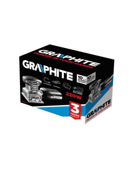 Szlifierka oscylacyjna 220 W Graphite - 59G320 - Graphite - 4