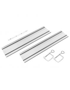 Szyny prowadzące 2x 700 mm do pilarko-zagłębiarki Graphite - zestaw - 58G495-732 - Graphite - 1