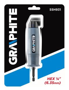 Kątowa nasadka na bity Graphite - 55H931 - Graphite - 1 2