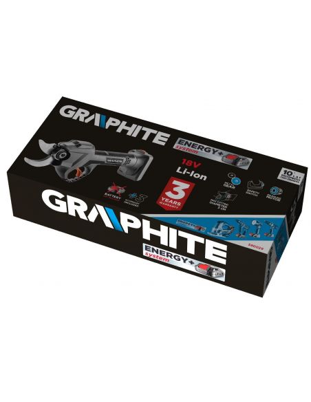 Sekator akumulatorowy, bezszczotkowy Graphite - 58G029 - Graphite - 4