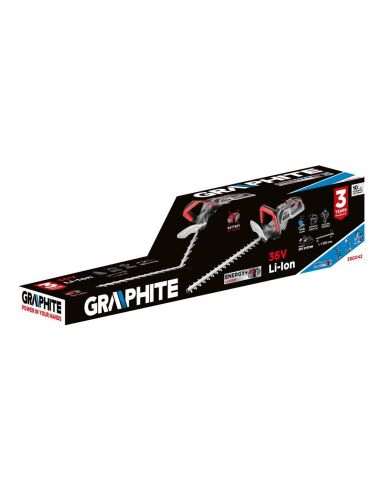 Nożyce do żywopłotu akumulatorowe Energy+ Graphite - 58G042 - Graphite - 5