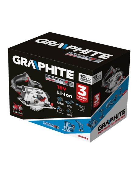 Pilarka tarczowa akumulatorowa Energy+ Graphite - 58G023 - Graphite - 6