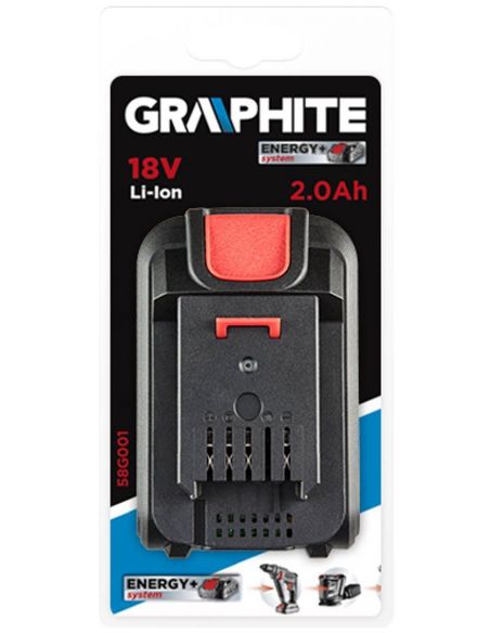 Zestaw Graphite Energy+ 18 V: akumulator 2.0 Ah + ładowarka 2.3 A - Energy+_pakiet1 - Graphite - 4