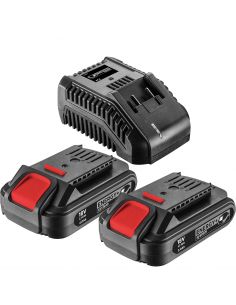 Zestaw Graphite Energy+ 18 V: 2x akumulator 2.0 Ah + ładowarka 2.3 A - Energy+_pakiet3 - Graphite - 1