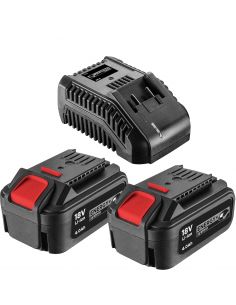 Zestaw Graphite Energy+ 18 V: 2x akumulator 4.0 Ah + ładowarka 2.3 A - Energy+_pakiet4 - Graphite - 1