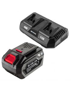 Zestaw Graphite  Energy+ 18 V: akumulator 6.0 Ah + ładowarka podwójna 3.0 A - Energy+_pakiet7 - Graphite - 1