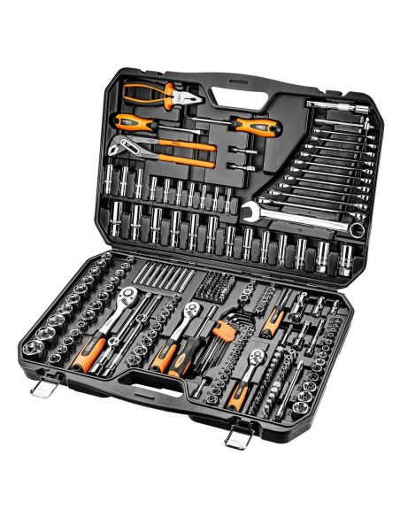 Zestaw kluczy nasadowych 1/2" 3/8" 1/4" 233 el. Neo Tools - 08-681 - NEO Tools - 5