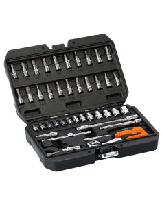Zestaw kluczy nasadowych 1/4" CrV 46 el. Neo Tools - 08-660 - NEO Tools - 1 2