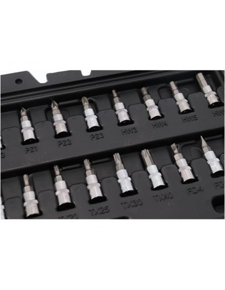 Zestaw kluczy nasadowych 1/4" CrV 46 el. Neo Tools - 08-660 - NEO Tools - 6