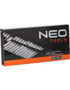 Zestaw końcówek wkrętakowych 1/2" 3/8" S2 40 el. Neo Tools - 06-107 - NEO Tools - 1 2