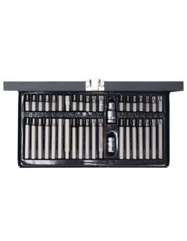 Zestaw końcówek wkrętakowych 1/2" 3/8" S2 40 el. Neo Tools - 06-107 - NEO Tools - 3