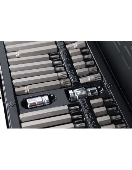 Zestaw końcówek wkrętakowych 1/2" 3/8" S2 40 el. Neo Tools - 06-107 - NEO Tools - 4
