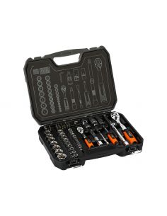 Zestaw kluczy nasadowych 1/2" 1/4" 73 el. Neo Tools - 08-673 - NEO Tools - 1 2