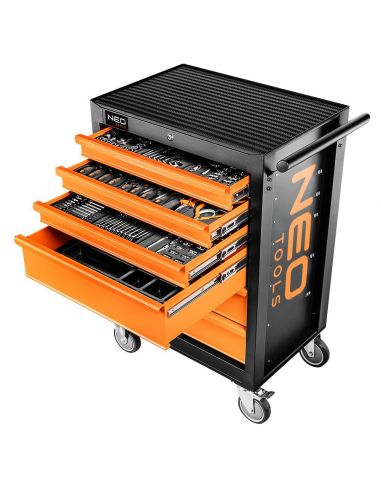 Szafka warsztatowa NEO Tools Basic (6 szuflad, 149 elementów) - 84-221+G - NEO Tools - 3