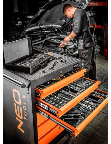 Szafka warsztatowa NEO Tools Basic (6 szuflad, 149 elementów) - 84-221+G - NEO Tools - 16