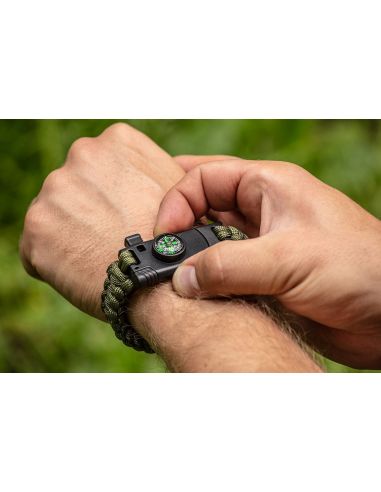 Bransoletka opaska survivalowa 5w1 Neo Tools - 63-140 - NEO Tools - 5
