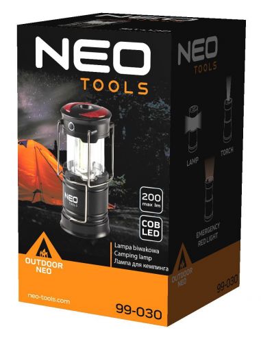 Lampa latarka biwakowa LED 3w1 na baterie Neo Tools - 99-030 - NEO Tools - 5