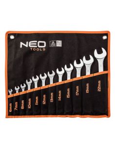 Klucze płasko-oczkowe Neo Tools 6-22 mm 12 el. CrV - 09-752 - NEO Tools - 1