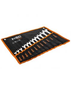 Klucze płasko-oczkowe Neo Tools 6-22 mm 12 el. CrV - 09-752 - NEO Tools - 1 2