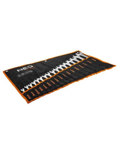 Klucze płasko-oczkowe Neo Tools 8-32 mm 17 el. CrV - 09-753 - NEO Tools - 2