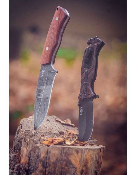 Nóż survivalowy full-tang 23 cm z pokrowcem Neo Tools - 63-111 - NEO Tools - 6
