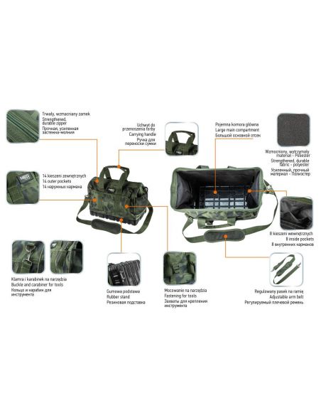 Torba turystyczna duża CAMO Neo Tools - 84-322 - NEO Tools - 13