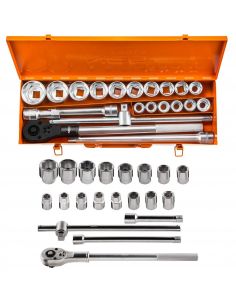 Zestaw kluczy nasadowych 3/4" CrV 21 el. Neo Tools - 08-061 - NEO Tools - 1
