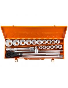 Zestaw kluczy nasadowych 3/4" CrV 21 el. Neo Tools - 08-061 - NEO Tools - 1 2