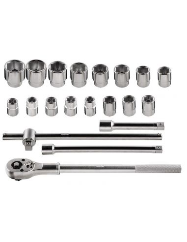 Zestaw kluczy nasadowych 3/4" CrV 21 el. Neo Tools - 08-061 - NEO Tools - 3