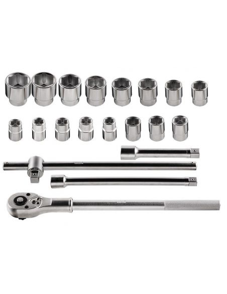 Zestaw kluczy nasadowych 3/4" CrV 21 el. Neo Tools - 08-061 - NEO Tools - 3