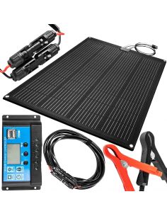Zestaw fotowoltaiczny 100 W, panel z kontrolerem Neo Tools - 90-143_pakiet1 - NEO Tools - 1