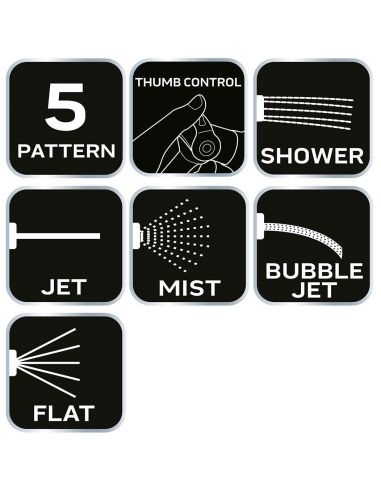 Zraszacz pistolet ogrodowy 5 funkcji Neo Tools - 15-708 - NEO Tools - 10