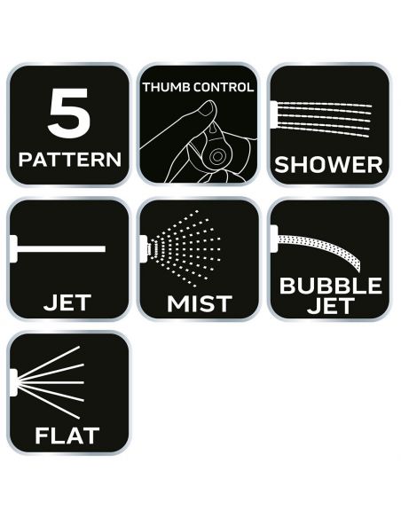 Zraszacz pistolet ogrodowy 5 funkcji Neo Tools - 15-708 - NEO Tools - 10