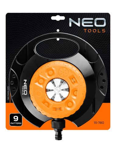Zraszacz ogrodowy 9 funkcji Neo Tools - zestaw - 15-780 - NEO Tools - 9