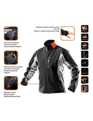 Softshell kurtka robocza Neo Tools HD - 81-550 - NEO Tools - 5