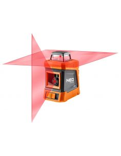 Laser krzyżowy płaszczyznowy 15 m 360° + statyw Neo Tools - zestaw - 75-102 - NEO Tools - 1 2