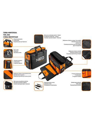 Torba monterska narzędziowa Neo Tools - 84-308 - NEO Tools - 14