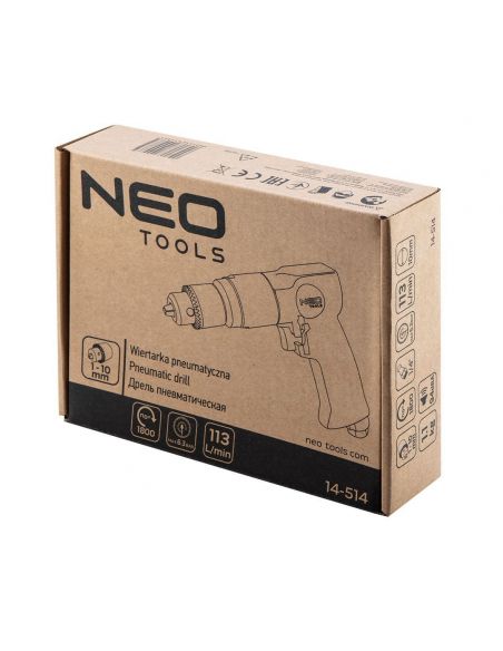 Wiertarka pneumatyczna 1800 rpm / 1-10 mm Neo Tools - 14-514 - NEO Tools - 7