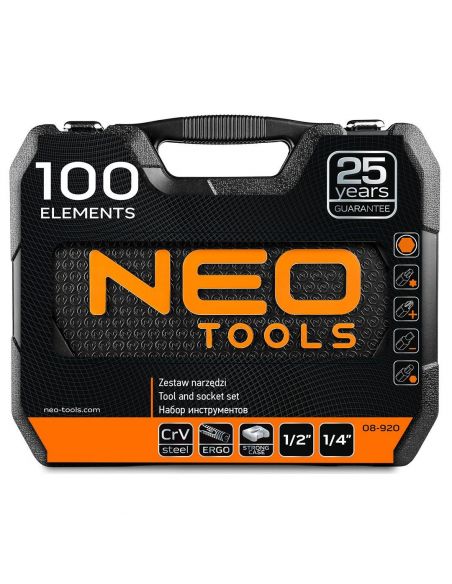 Zestaw narzędzi 100 el. Neo Tools - 08-920 - NEO Tools - 7