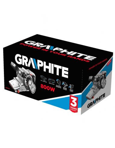 Szlifierka taśmowa 800 W Graphite - 59G392 - Graphite - 3