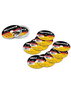 Zestaw 10x tarcza do cięcia 125 x 1 Graphite w puszce - 55H572 - Graphite - 1