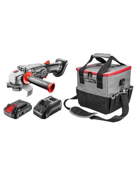 Szlifierka kątowa akumulatorowa Energy+ Graphite - zestaw - 58G015-BR - Graphite - 1