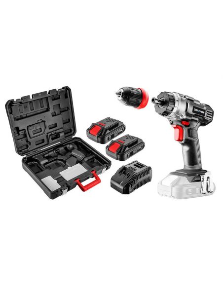 Wiertarko-wkrętarka akumulatorowa Energy+ Graphite - zestaw w walizce - 58G022-SET2 - Graphite - 1