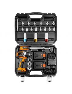 Klucz udarowy akumulatorowy 2x18V  Neo Tools z zestawem nasadek 1/2" - 08-600 - NEO Tools - 1