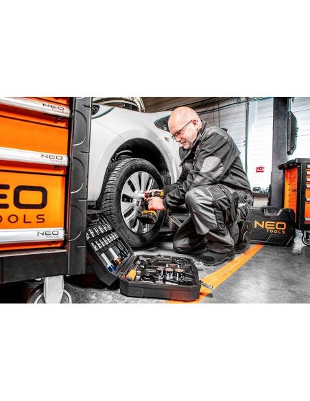 Klucz udarowy akumulatorowy 2x18V  Neo Tools z zestawem nasadek 1/2" - 08-600 - NEO Tools - 5