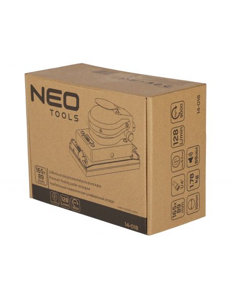 Szlifierka oscylacyjna pneumatyczna Neo Tools prostokątna - 14-018 - NEO Tools - 15