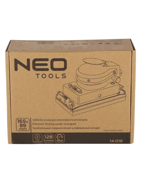 Szlifierka oscylacyjna pneumatyczna Neo Tools prostokątna - 14-018 - NEO Tools - 16