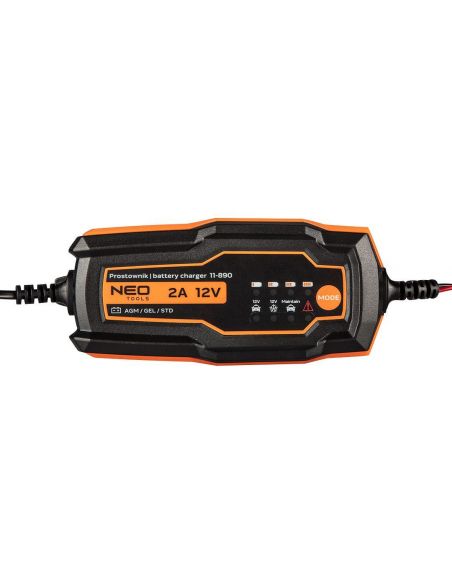 Prostownik automatyczny Neo Tools 2 A 35 W - 11-890 - NEO Tools - 2