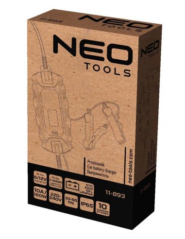 Prostownik automatyczny Neo Tools 10 A 160 W - 11-893 - NEO Tools - 3